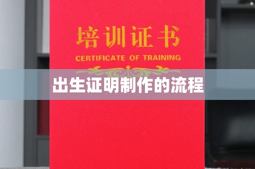 南朗出生证明制作的流程