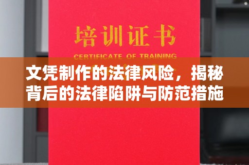 南朗文凭制作的法律风险，揭秘背后的法律陷阱与防范措施